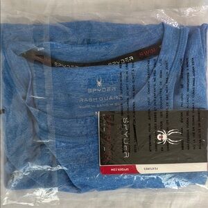 Spyder Blue Short Sleeve Tee